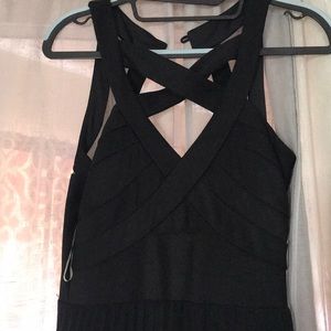 NWOT black gown